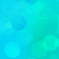 Blue bokeh square background for Banner, Poster, celebration, event and various design works