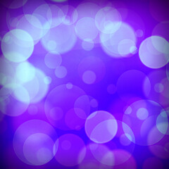 Purple bokeh square background for Banner, Poster, celebration, event and various design works