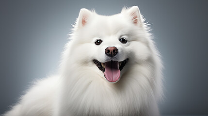 Fototapeta premium 3d rendered photo of dog made with generative AI