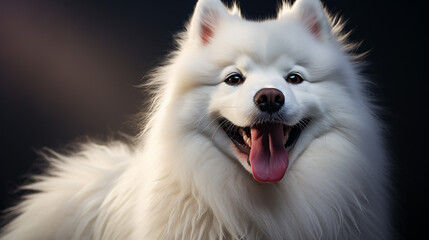 Fototapeta premium 3d rendered photo of dog made with generative AI