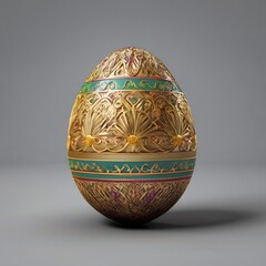 easter egg isolated on white