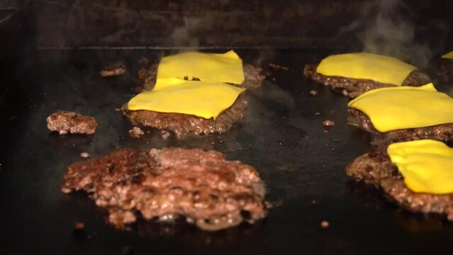 meat on the grill
