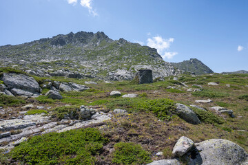 Amazing Summer Landscape of Rila Mountain near Kalin peaks, Bulgaria