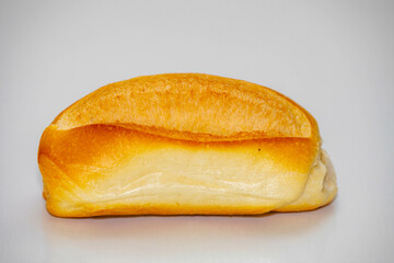Traditional French bread or fresh bakery salt bread