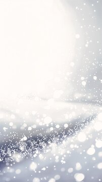 snowy background snowflakes blurry flares fancy silver dress recreational products removed perfume bottle promotional aliased tite scenery banner