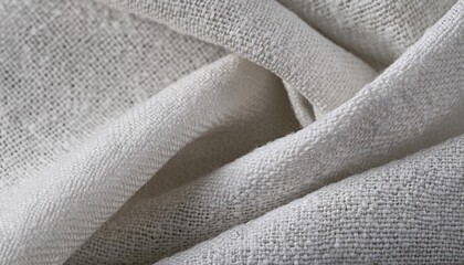 linen canvas background in superlative white color as part of your design project seamless panoramic texture