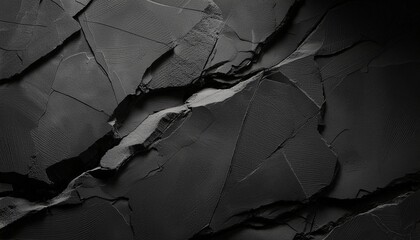 elegant surface concrete cement with cracks detailed dark banner background abstract wallpaper