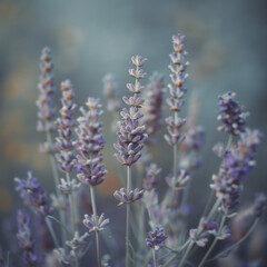 Obraz premium Close-Up of Lavender Flowers in Bloom
