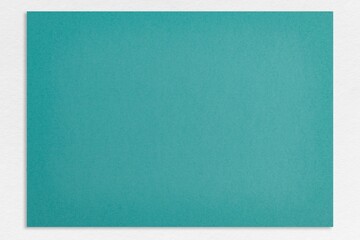 Fototapeta premium Teal background, paper texture, design space