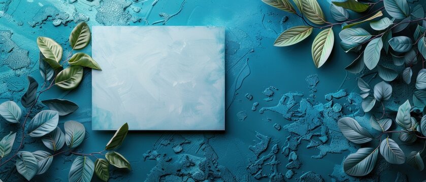 A clean and modern blank mockup of a minimalist flyer design, highlighting professionalism and creativity in advertising.