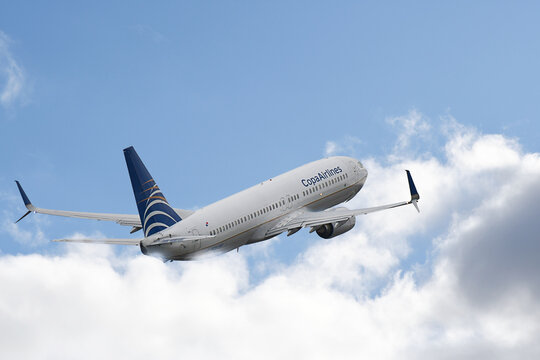 Copa Airlines in flight