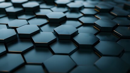 abstract hexagon background