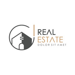 Real Estate Vector Line Icon