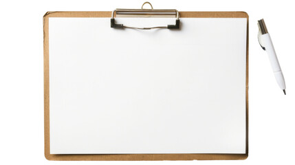 Blank clipboard clip board