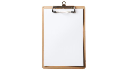 Blank clipboard clip board