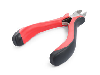 Obraz premium New side cutting pliers isolated on white