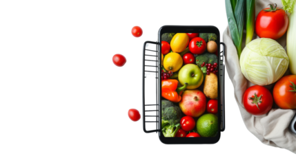 Online grocery shopping app