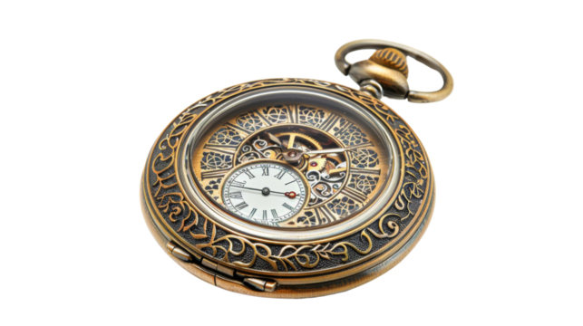 Old pocket watch - Powered by Adobe