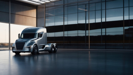 Self Driving Semi Truck Concept