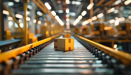 Showcasing the continuous flow of materials along the assembly line