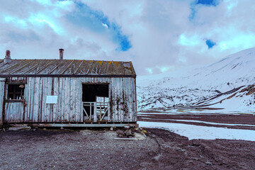 Deception island, Antarctica, whaler 