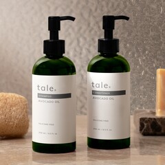 Pump bottles, hair product packaging design