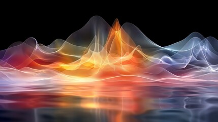 Colorful gradient fluid flow smoke in mesh colorful ink, abstract background with the colorful mesh color, modern background in gradients colorful smoke of the texture