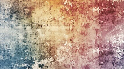 Grunge abstract colorful wall texture