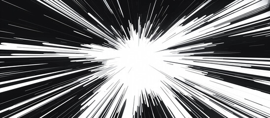 abstract speed line dynamic energy concentration