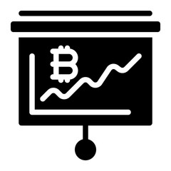 growth glyph icon