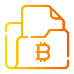 folder gradient icon