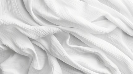 Obraz premium Dot-to-Dot Delight: A Patterned White Fabric Featuring a Harmonious Blend of Lines and Dots.