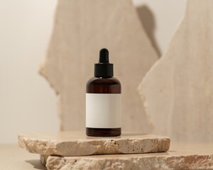 Dropper bottle, beauty product packaging design