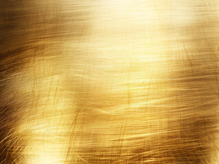 Fototapeta premium Golden shiny background texture. Gold metal foil texture. Beautiful luxury background