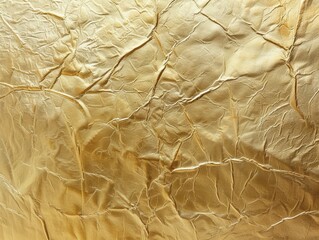 Fototapeta premium Golden shiny background texture. Gold metal foil texture. Beautiful luxury background