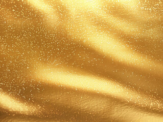 Golden shiny background texture. Gold metal foil texture. Beautiful luxury background