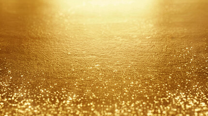 Golden shiny background texture. Gold metal foil texture. Beautiful luxury background