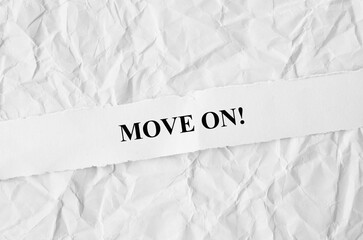 move on