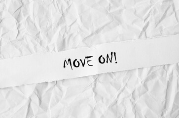 move on