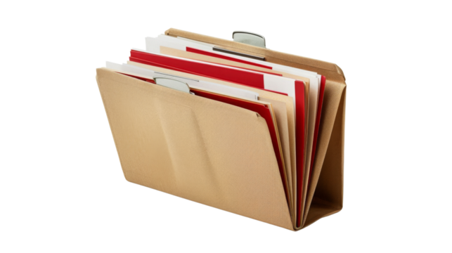 File Folder with Documents