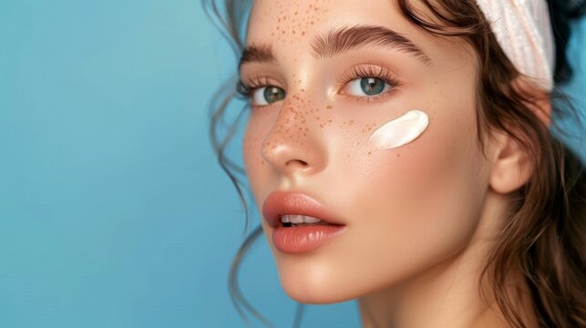 Beauty brand launches a revolutionary antiaging cream, with live application demos and expert skincare consultations