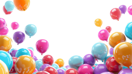 Colorful balloons 