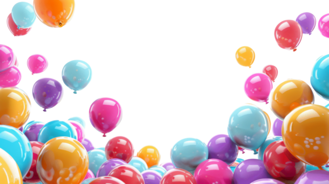 Colorful balloons 