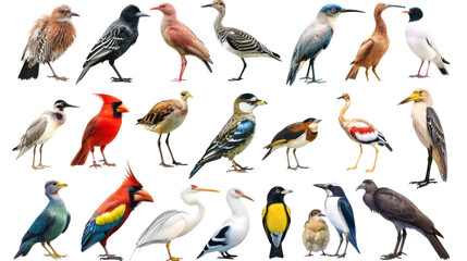 Naklejka premium Birds