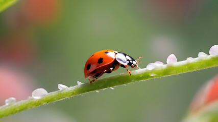 ladybird on a leaf