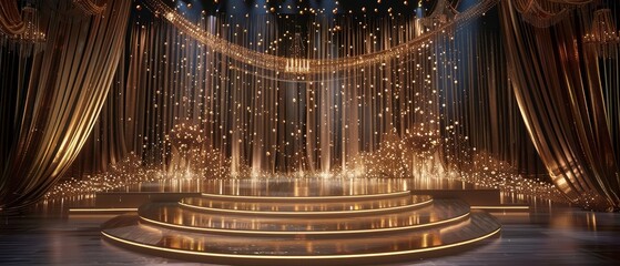 At the annual New Year gala