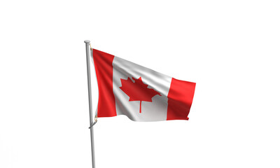 Canada flag maple tree leaf red white color dicut icon object celebration holiday canadian patriotism independence freedom banner icon object memorial day canadian person people election culture pride