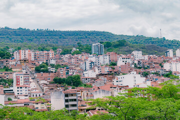 Fototapeta premium landscape of san gil santander city