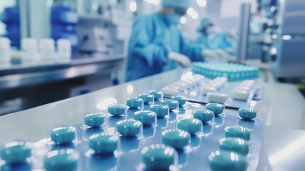 pharmaceutical industry, pharma pills production