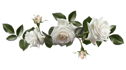 White roses
